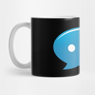 iPhone text - typing Mug